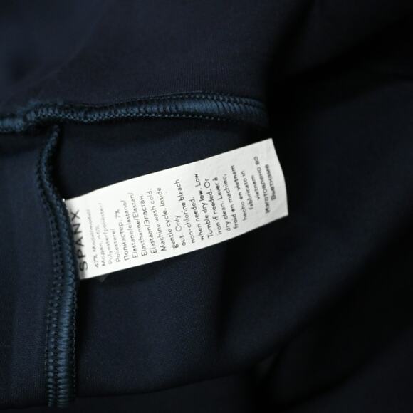 Spanx Classic Navy AirEssentials Crew Sweatshirt Size 3X 50347R - Picture 6 of 7